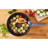 Tefal Daily Cook G7132S55 Edelstahl Bratpfannen-Set 24/28 cm, Titan-Antihaftbeschichtung, Induktion, Thermo-Signal
