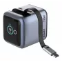 Verbatim Mini GaN-Ladegerät 70W mit einziehbarem USB-C-Kabel