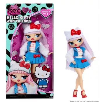MGA L.O.L. Surprise O.M.G. Hello Kitty & Friends - Hello Kitty Mode-Puppe