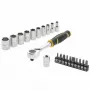 STANLEY 1/2 Zoll Ratschen-Set 120T Stecknüsse und Bits