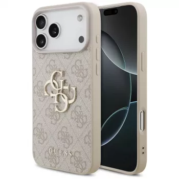 GUESS 4G Big Logo Hülle für Apple iPhone 17 Pro Max / 18 Pro Max - Pink