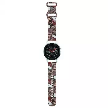 Hello Kitty Universelles Silikon-Armband Graffiti Pink 22mm