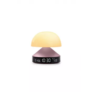 Lexon Mina Sunrise Wecklicht & Wecker, Hellrosa