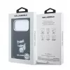 Karl Lagerfeld IML Choupette Body Sketch Print MagSafe-Hülle für iPhone 18 Pro Max / 17 Pro Max - Schwarz