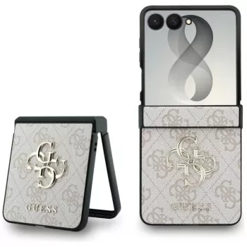 GUESS 4G Big Logo Hard Case für Samsung Galaxy Z Flip5 - Pink