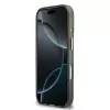 GUESS IML 4G Script Metal Hülle für iPhone 18 Pro / 17 Pro - Schwarz