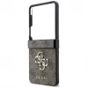 GUESS Big 4G Logo Hard Case für Samsung Galaxy Z Flip4 - Braun