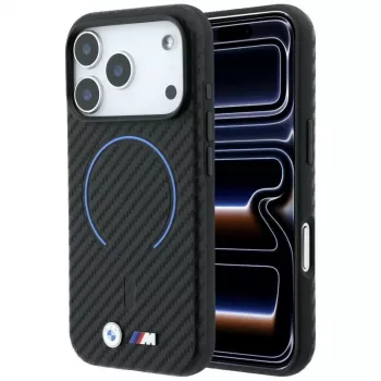 BMW M Carbon Printed Ring MagSafe Hülle für iPhone 18 Pro Max / 17 Pro Max - Schwarz