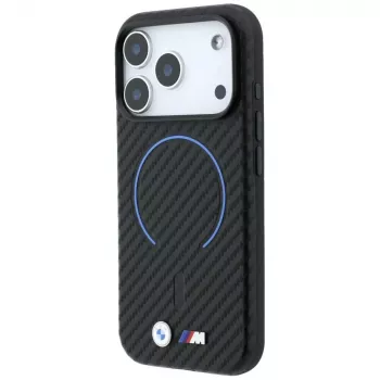 BMW M Carbon Printed Ring MagSafe Hülle für iPhone 18 Pro Max / 17 Pro Max - Schwarz