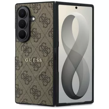 GUESS 4G Classic MagSafe-Hülle für Samsung Galaxy Z Fold 8 Ultra - Braun
