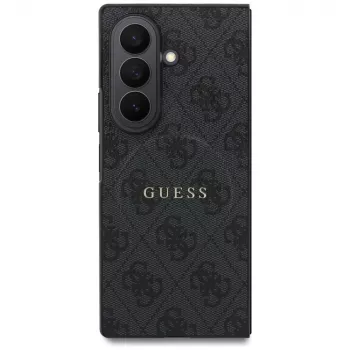 Guess 4G Classic MagSafe Hülle für Samsung Galaxy Z Fold 8 Ultra - Schwarz