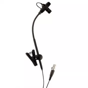 Prodipe SB21 Clip-on Instrumentenmikrofon mit Vorverstärker, Kondensator, Kardiode, XLR, Schwarz