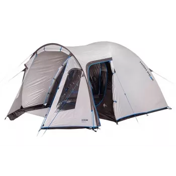 High Peak TESSIN 5.0 CLIMATE PROTECTION 80 Kuppelzelt, 5-Personen, Grau/Blau