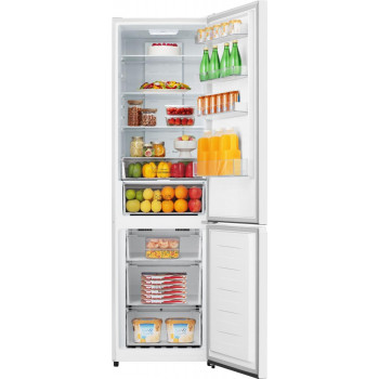 Gorenje NRK620EAW4 NoFrost Plus freistehender Kühl- und Gefrierschrank, 331L Gesamtkapazität, Energieeffizienzklasse E, Weiß