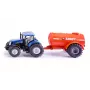 SIKU FARMER New Holland mit Abbey Güllefass 1:32 Maßstab Traktor und Anbaugeräte-Set