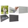 SIGEL BA503 Laptop- und Tablet-Hülle bis 15,6 Zoll, Grau, recyceltes PET