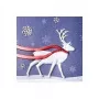 Sigel Weihnachtskarte Winter's Eve glänzend DIN lang 105 x 210 mm, 10 Karten mit Umschlägen