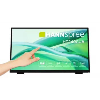 DRUGO Monitor Hannspree HT240CUA 23,6 Zoll Full HD VA Touch Monitor - Schwarz