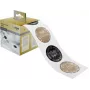 SIGEL CS120 Büroklammern, gemischt Schwarz/Gold/Silber, 45 & 50 mm, 200 Stück