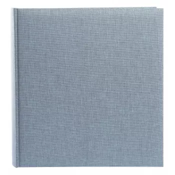 Goldbuch Trend 2 graues Fotoalbum 30x31 cm 100 weiße Seiten Festeinband PU-Einband