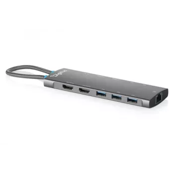 DIGITUS USB-C Docking Station, 11-Port, Triple Display, 100W PD