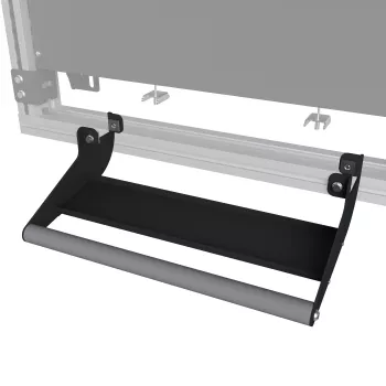 Kindermann DisplayShift 2.0 Griff für Schienensystem, schwarzes Metall