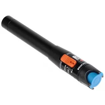 BML-205-10 Visual Fault Locator 650nm 10mW Glasfaserkabel-Tester mit 10km Reichweite, universeller 2,5mm Anschluss, CW/Puls-Modus, Aluminiumgehäuse