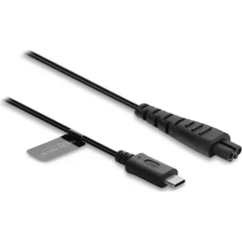 Delock USB Type-C™ Ladekabel 5 V für Elektrorasierer kompatibel mit Remington HC4250, MB4200, MB6850 Serie – 1,2 m Ersatzkabel, Schwarz