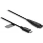 Delock USB Type-C™ Ladekabel 5 V für Elektrorasierer kompatibel mit Hatteker RFC-588 - Ersatz-Rasierer-Ladekabel 1,2 m
