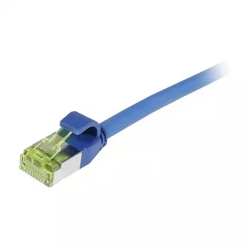 Synergy21 CAT6A S/FTP Slim Patchkabel RJ45, 500 MHz, 1 m, Blau, LSZH Superflex, AWG28