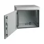 EFB 19 inch Wandgehäuse 9U Tiefe 450mm IP55 vormontiert RAL7035 Grau
