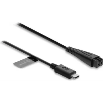 Delock USB Type-C™ Ladekabel 4,8 V für Elektrorasierer kompatibel mit Panasonic ES-LV97, ES-LA63 - Ersatz-Rasierer-Ladekabel 1,5 m