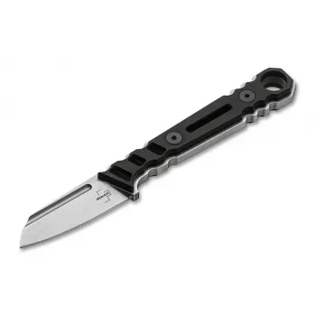 Böker Plus Ylvi Feststehendes Messer - D2-Stahl, Micarta-Griff, Kydex-Scheide, 65mm Klinge