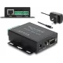 Delock Ethernet LAN Konverter zu RS-232/RS-485/RS-422 und Modbus RTU/TCP Gateway mit 1,5 kV Isolation