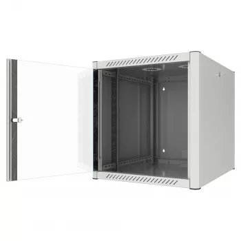 EFB Elektronik 19 inch Wandgehäuse 26U Tiefe 800 mm vormontiert RAL7035