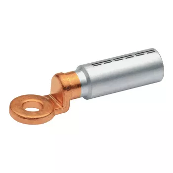 Klauke 370R12 Bimetall-Verbindungsmuffe Al-Cu 185 mm², Packung mit 5 Stück