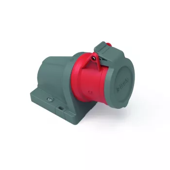 Bals INNOLINQ QC 110624 Wandsteckdose, 16 A, 5-polig, 400 V, 6h, IP44, rot