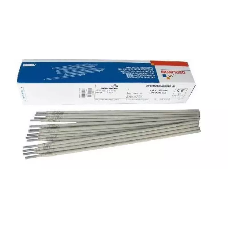 OERLIKON Schweißelektrode FI 4,0 mm Pink (93 Stück) 4,5 kg OVERCORD - Rutil-Schweißelektroden E6013