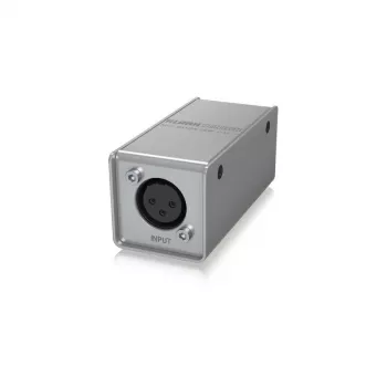 Klark Teknik MIC BOOSTER CM-1 Dynamischer Mikrofon-Booster mit +25 dB Verstärkung, XLR-Ein-/Ausgang, Phantomspeisung