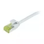 Synergy21 CAT6A S/FTP Slimline Patchkabel RJ45, 10m, Grau, 500MHz, LSZH, AWG28