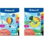 Pelikan Tonpapierblock DIN A3, 10 Blatt, 10 verschiedene Farben, 120 g/m², kopfgeleimt