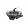 UNOLD 48745 Asia Fondue Hot Pot Elektrisch 2,5L Edelstahl 1500W mit 8 Gabeln