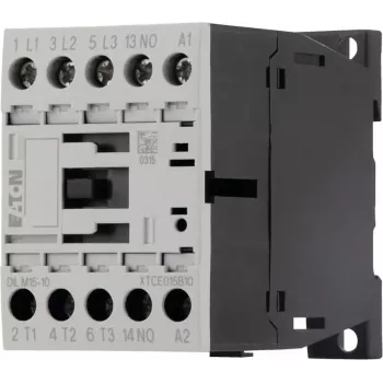 Eaton DILM15-10 24 V DC Leistungsschütz, 3-polig, 15 A, 7,5 kW, 1 NO Hilfskontakt
