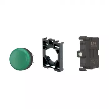 Eaton M22-L-G-LED-BVP Grüne LED-Leuchte, 22,5 mm, 12-30 V AC/DC, IP66/IP67/IP69K