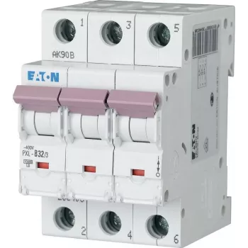 EATON PXL-C32/3 Leitungsschutzschalter 32A 3-polig C-Charakteristik 10kA