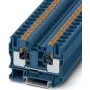 Phoenix 3212123 PT 10 BU Durchgangsklemme, Push-in-Anschluss, 10 mm², blau