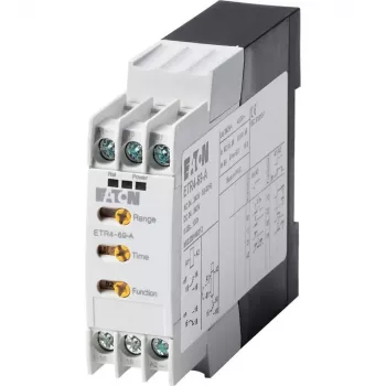 EATON ETR4-69-A Multifunktions-Zeitrelais, 1 Wechsler, 24-240 V AC/DC, 0,05 s - 100 h, DIN-Schiene