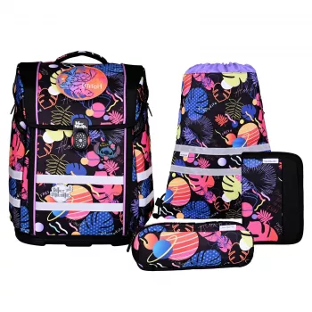 McNeill Schulranzen-Set PERFECTO 5-teilig Disney Stitch III