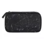 COOCAZOO Urban Metro Federmäppchen, Polyester, Grau/Schwarz/Weiß, 22 x 10 x 6 cm, wasserabweisend, reißfest, PVC-frei, PFC-frei