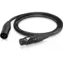 Behringer PMC-150 XLR-Kabel, weiblich auf männlich, Mikrofonkabel 1,5 m, Schwarz